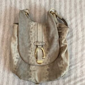 Backpack leather purse